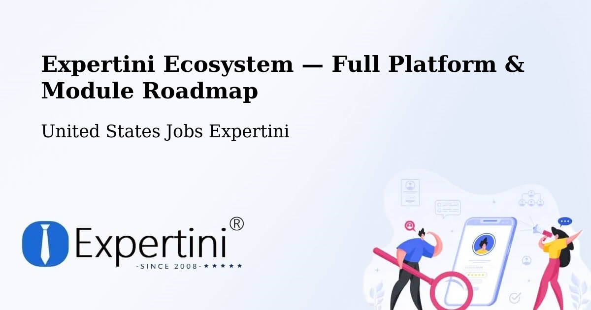 Expertini Ecosystem — Full Platform & Module Roadmap – Linn